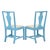1940s Pair of Painted Academic Revival Slip Seat Side Chairs, 1940 For Sale - Image 5 of 14