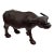 Mid Century Large Hand Carved Water Buffalo For Sale
