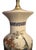 Ceramic Vintage Porcelain Vase Lamp Titled 'Peacock and Floral Design' by Andrea by Sadek For Sale - Image 7 of 12
