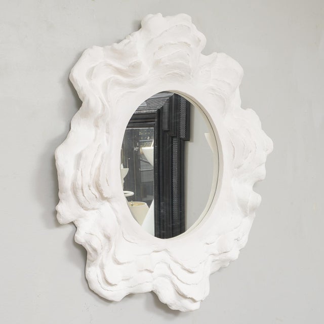 Custom Circular Plaster Mirror. This mirror is customizable. Lead Time: 8-10 weeks. Note: We highly recommend our plaster...