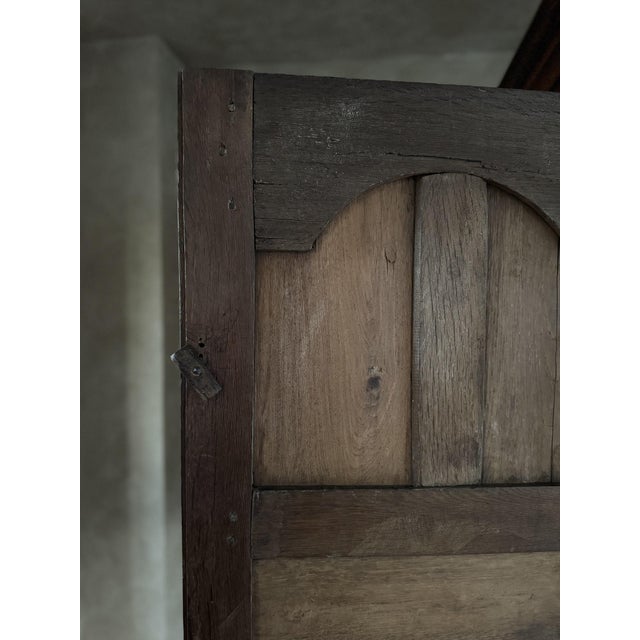 18th Century Georgian Welsh Oak Country Press For Sale - Image 3 of 13