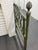 Pair 1960s Ficks Reed Attributed Twin Headboards Original Green Speckle Painted Rattan For Sale - Image 12 of 12