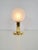 Vintage table lamp Targetti Sankey ball brass Italy ‘60 A beautiful table lamp of Murano glass, manufactured by Targetti...