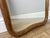 Wood Vintage French Mirror in Oak For Sale - Image 7 of 9