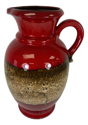 Fat Lava Floor Vase from Scheurich Keramik, 1960s
