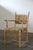 Vintage Danish Oak Brutalist Armchair in the style of Henning Kjærnulf, 1960s For Sale - Image 18 of 18