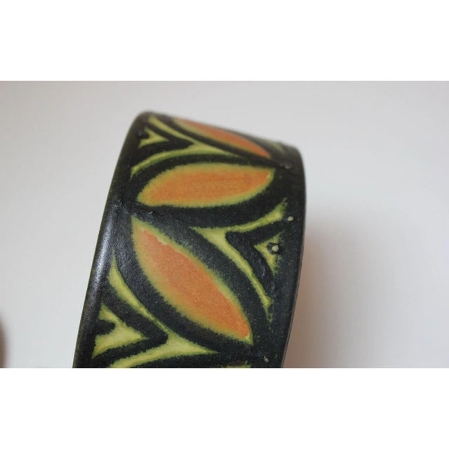 Vintage Italian Ceramic Round Box / Lidded Jar by Raymor For Sale In New York - Image 6 of 8