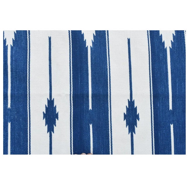 Boho Chic Malou Rug, 12x15, Blue For Sale - Image 3 of 5
