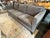 Contemporary Contemporary Track Arm Sofa, Gray Velvet For Sale - Image 3 of 12