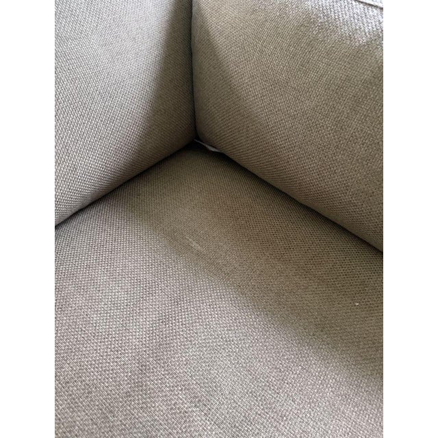 Textile Moss Home Kathy Slipcovered Sectional For Sale - Image 7 of 10