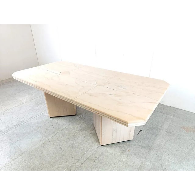 Vintage Marble Dining Table, 1970s For Sale - Image 10 of 12