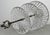 Vintage French Crystal Cut 3-Tier Serving Cake Stand For Sale - Image 11 of 14
