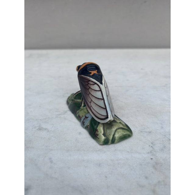 Sicart Majolica Cicada Sicard, Circa 1940 For Sale - Image 4 of 5