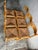 Vintage Wooden Chairs with Rush Seats, Set of 6 For Sale - Image 4 of 15