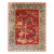 1920s Red Floral Classic Antique Chinese Art Deco Rug 8'8"x11'4" Handknotted Wool Carpet For Sale