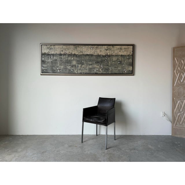 Abstract Erik Laffer American (1982 ) Abstract Oil on Canvas Painting/ Sold For Sale - Image 3 of 12