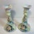 Early 1900s W G & Co Limoges Porcelain Hand-Painted Candle Holders- A Pair For Sale - Image 12 of 12