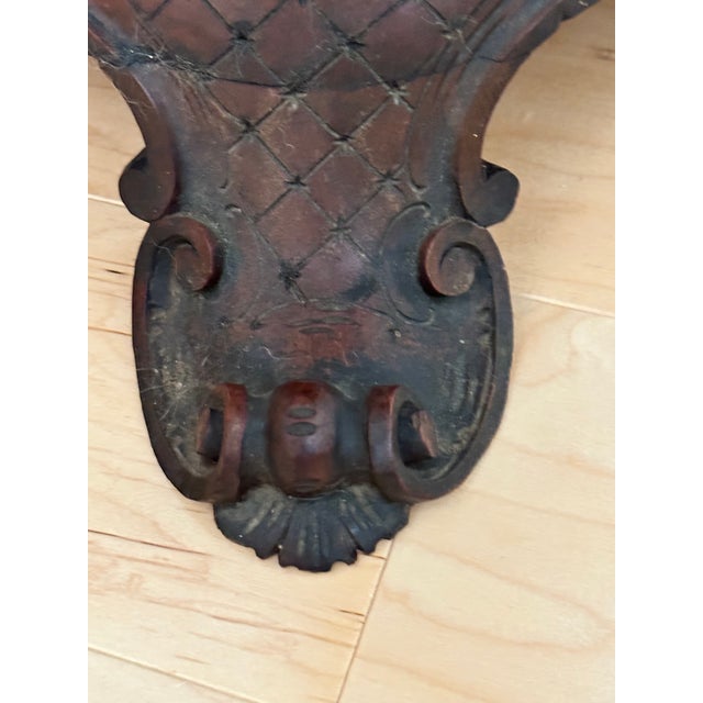 Wood Early 19th Century Antique Hand Carved French Bird Vanity Chair For Sale - Image 7 of 11