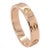 Cartier "Love" Ring With a Single Diamond in 18k Rose Gold - Size 6.75 For Sale