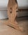 Late 19th Century Rustic Hand-Carved Pine Trestle Dining Table With Shaped Pedestal Base For Sale - Image 4 of 8