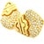 Vintage Italian 18k Gold Diamond Pavé Heart Omega Back Earrings, A Pair For Sale - Image 16 of 16