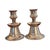 English Monumental Silverplate Candlesticks Oversized Heavy Pair Classical Form For Sale - Image 3 of 13