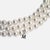 Gemstone Fine Mikimoto Pearl 6-8 Mm & 34 Diamond Necklace in 18 Karat White Gold For Sale - Image 7 of 8