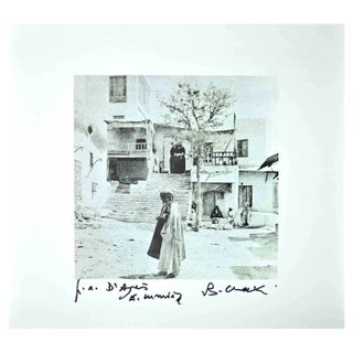 Bettino Craxi, Tunisian View, Photolithograph, 1990s For Sale