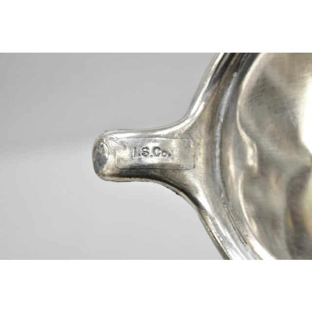 Vintage International Silver Co Silver Plated Victorian Teapot Coffee Pot For Sale - Image 12 of 13