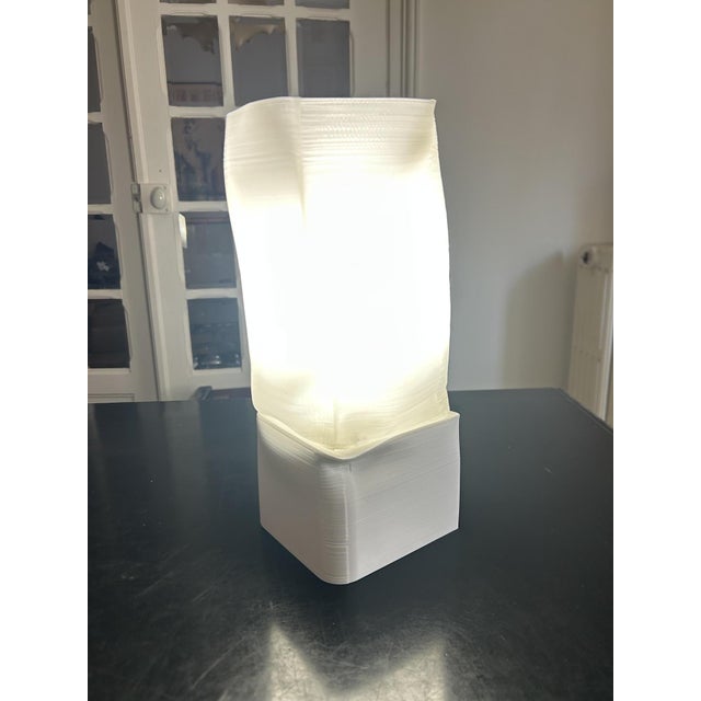 Vintage Thermoformed Plastic Lamp, 1990s For Sale - Image 4 of 9