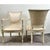 French French Academic Revival Louis XVI Style Off-White Painted Chair C 1930's, a Pair For Sale - Image 3 of 16
