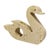 Travertine Swan Sculpture by Enzo Mari for F.lli Mannelli, Italy, 1970s For Sale