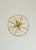 Gold Vintage Spanish Crystal Fruit Chandelier in Orange Glass, 1970s For Sale - Image 8 of 9