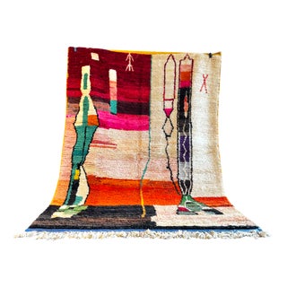 Vintage Berber Moroccan Rug, 1990 For Sale