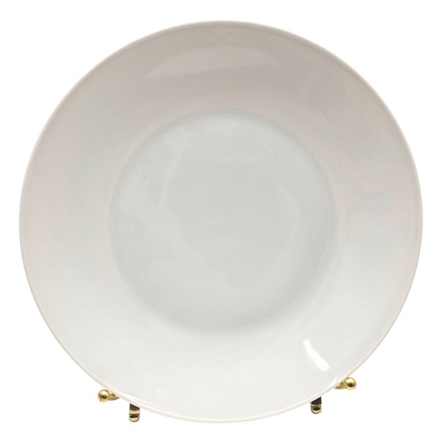 Mid 20th Century Set of 7 Rosenthal “Continental” White Porcelain Salad Plates For Sale - Image 5 of 7