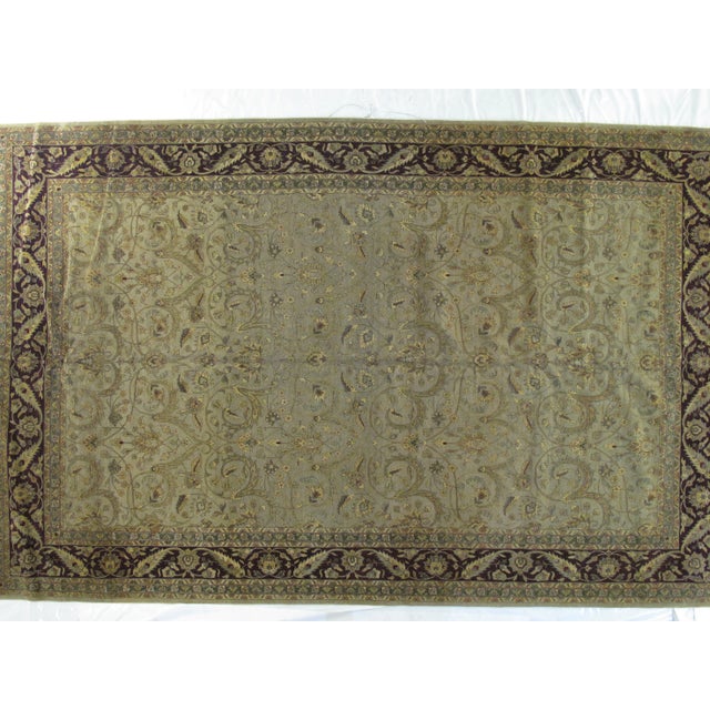 Persian Agra Rug- 10′3″ × 16′5″ For Sale - Image 3 of 7