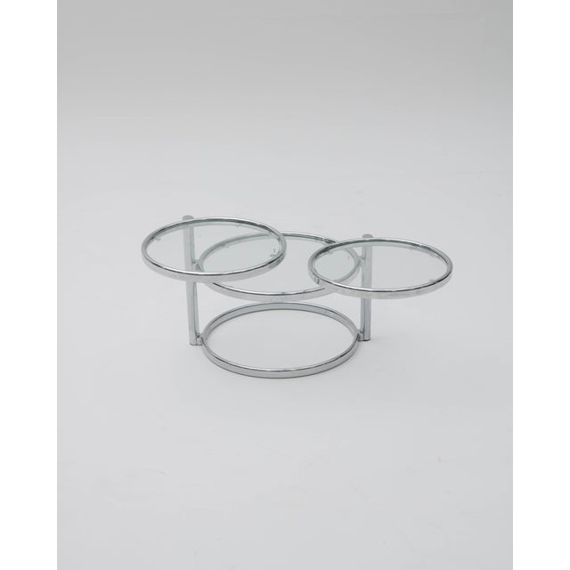 Metal Space Age Side Table, 1970s For Sale - Image 7 of 7