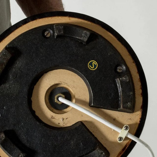 Mid-Century Leather Floor Lamp, 1960s For Sale - Image 6 of 7