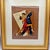 Red Marcela Di Tomaso Ditto Tango Dancers Mixed Media Framed Art Argentina 18" X 16" For Sale - Image 8 of 9
