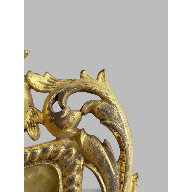 Gilt Bronze Photo Frame, 1800s For Sale - Image 4 of 12