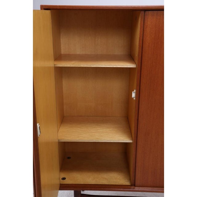 Vintage Teak Highboard by Heinrich Riestenpatt, 1960s For Sale - Image 8 of 18