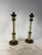 Cream Art Deco Brass Candleholders, 1920s, Set of 2 For Sale - Image 8 of 14