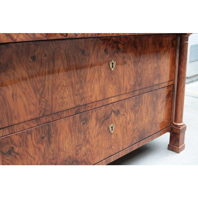 Early 19th Century Fine Single Biedermeier Chest of Drawers For Sale - Image 10 of 10