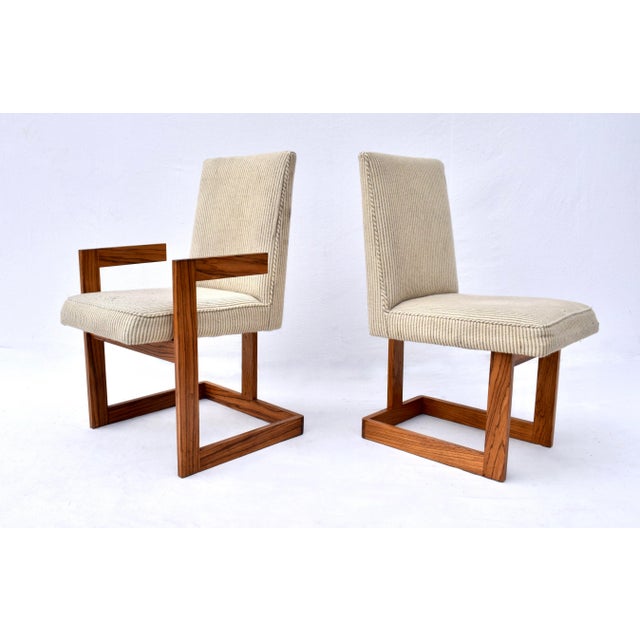Vladimir Kagan, Prudential Chairs, Rosewood, Kagan-Dreyfuss, Inc, 1970s For Sale - Image 9 of 9
