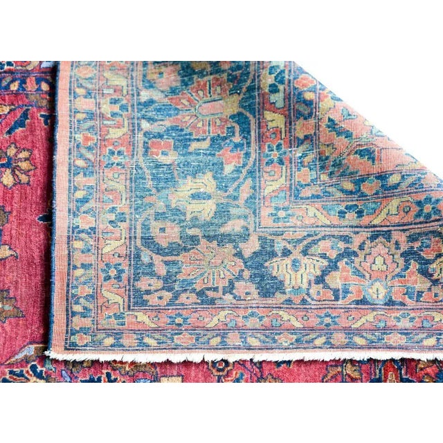 Early 20th Century Sarouk Mohajeran Rug For Sale - Image 11 of 13