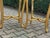 1970 French Louis XVI Gold Beech Pink Marble Tables - Pair For Sale - Image 6 of 17