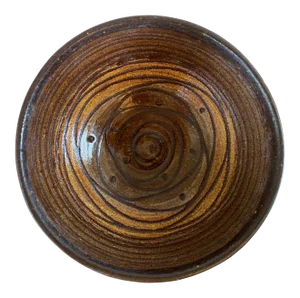 Lee Rosen for Design-Technics Ceramic Pottery Bowl With Dynamic Looping Design