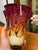 Design Plus Gallery presents the Red Satin Series Art Glass Vase from Micheal Nourot. This handblown art glass vessel...