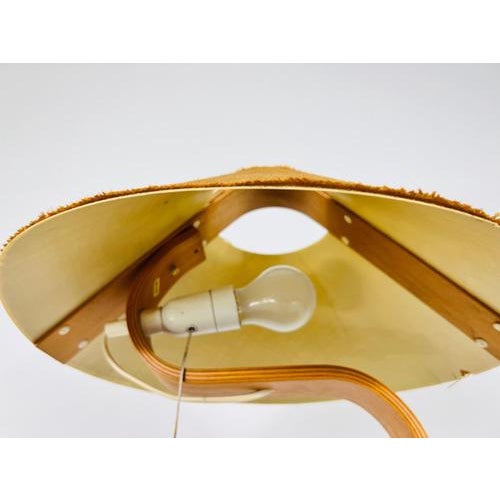 Brown Mid-Century Table Lamp attributed to Domus, 1960s For Sale - Image 8 of 14