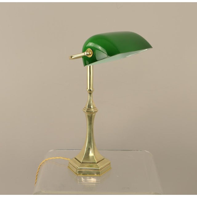 Art Deco German Brass Desk Lamp, Berlin, 1920s For Sale - Image 10 of 12